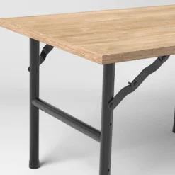Adjustable Height Dorm Folding Table Brown - Room Essentials™ -RSH Decor Store GUEST fc18ae1a 6259 4076 8b08 44a9d2c9597d